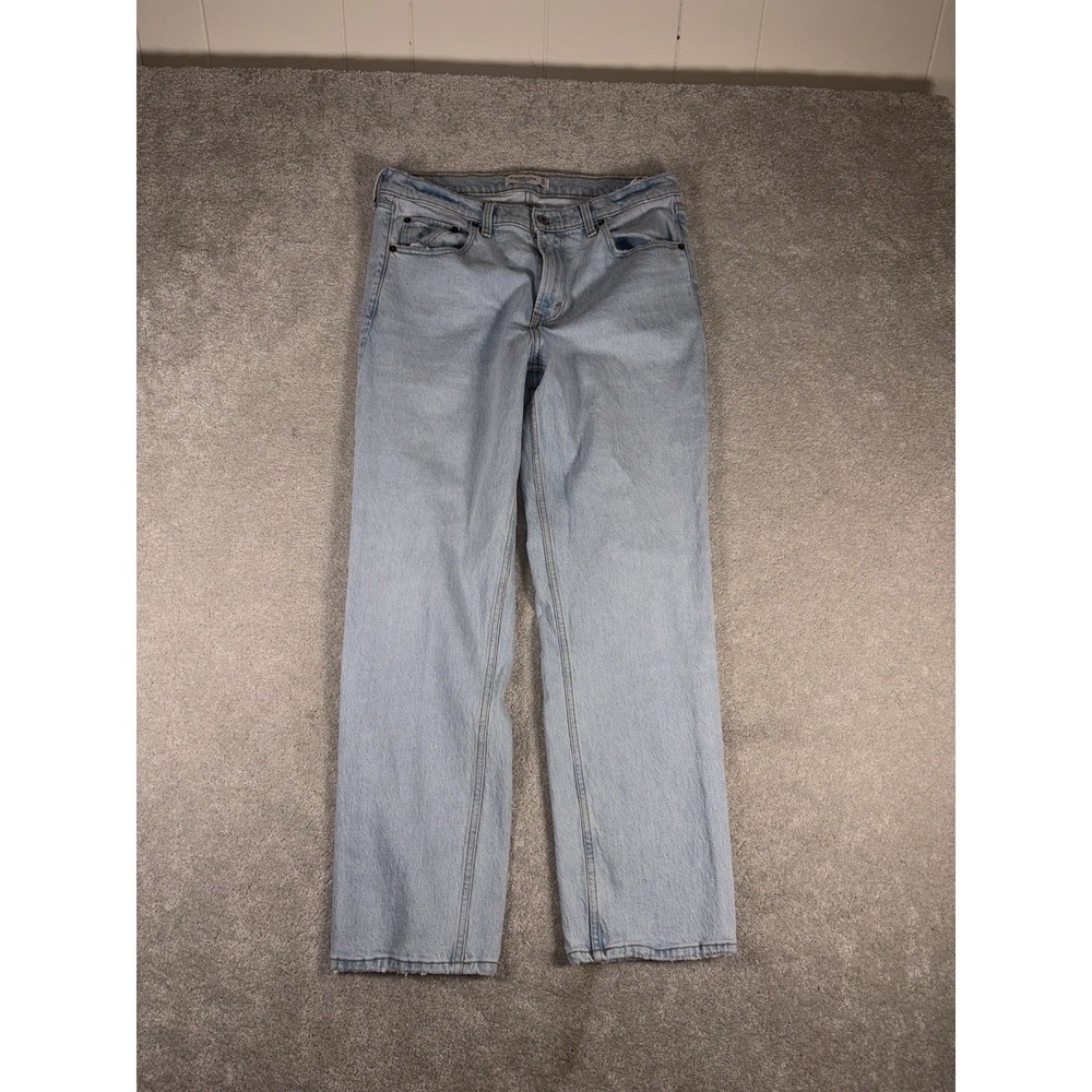 abercrombie 90s straight mid rise‎ 31/12r